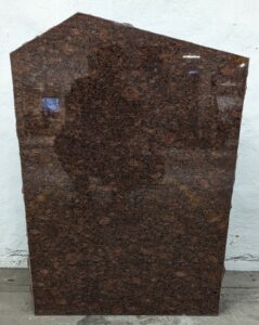 Gravstein, Vånga, 50x70 cm, polert, nedsatt pris, rimeligere